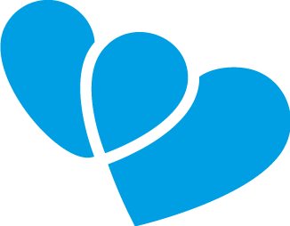 omaishoitajat yhdistyksen logo kaksi sydnt rinnakain